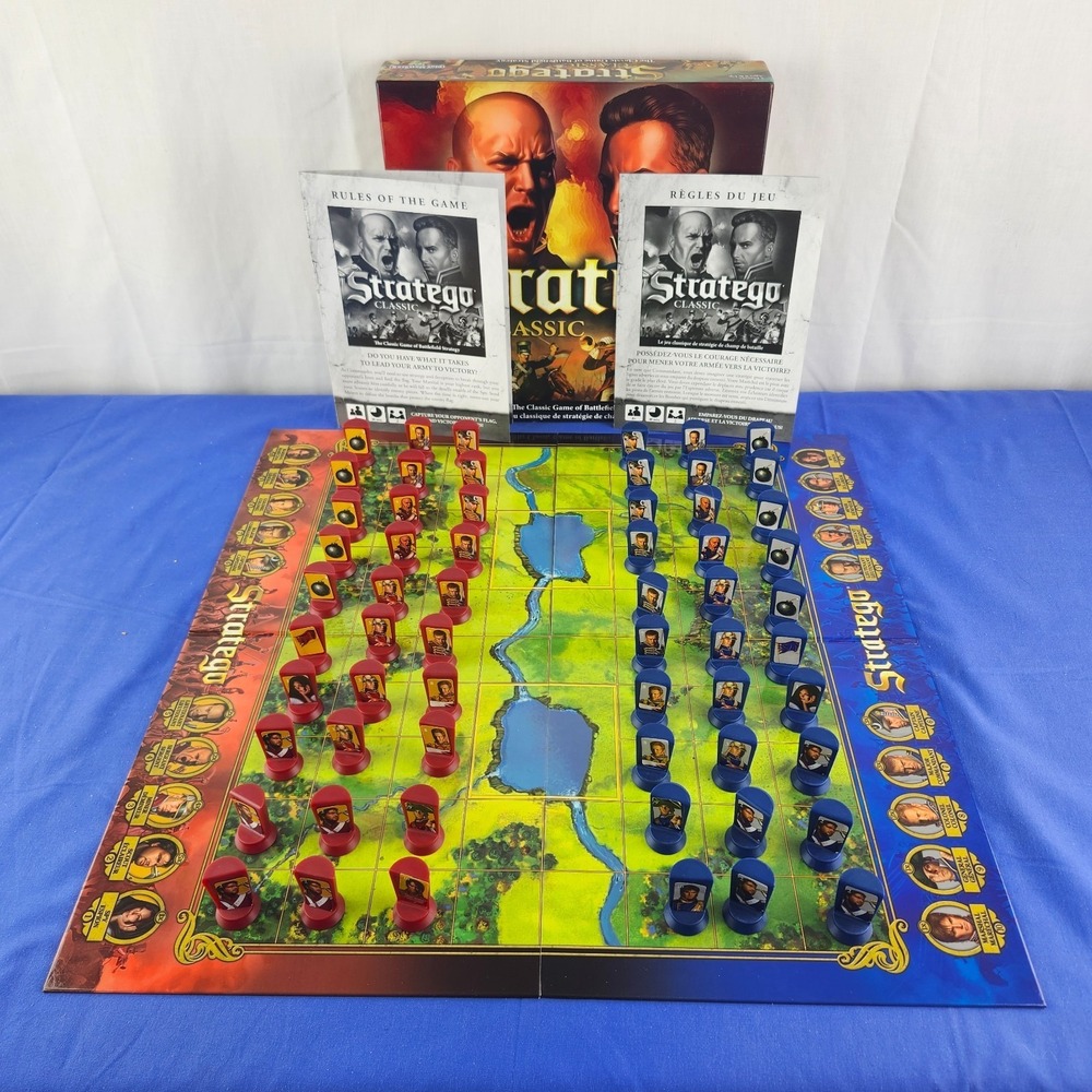 Stratego Classic COMPLETE PlayMonster 2016 Strategy War Spy‎ Battle